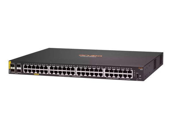HPE R8N85A#ABA Aruba 6000 48G Class4 PoE 4SFP 370W Switch - 48 Ports Managed