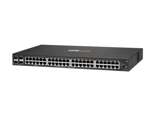 HPE R8N86A#ABA Aruba 6000 48G 4SFP Switch - 48 ports - managed - rack-mountable