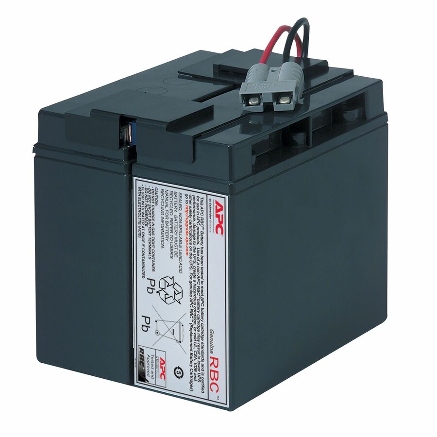 APC RBC7 Replacement Battery Cartridge for Back-UPS, 12V 9Ah lead-acid battery
