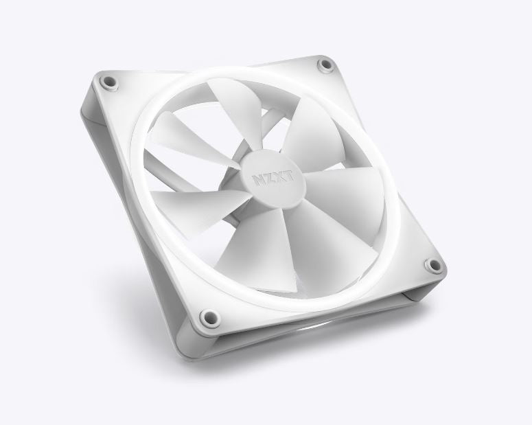 NZXT RF-D14SF-W1 Fan - F140 RGB DUO 140mm FDB 4-pin PWM White Retail
