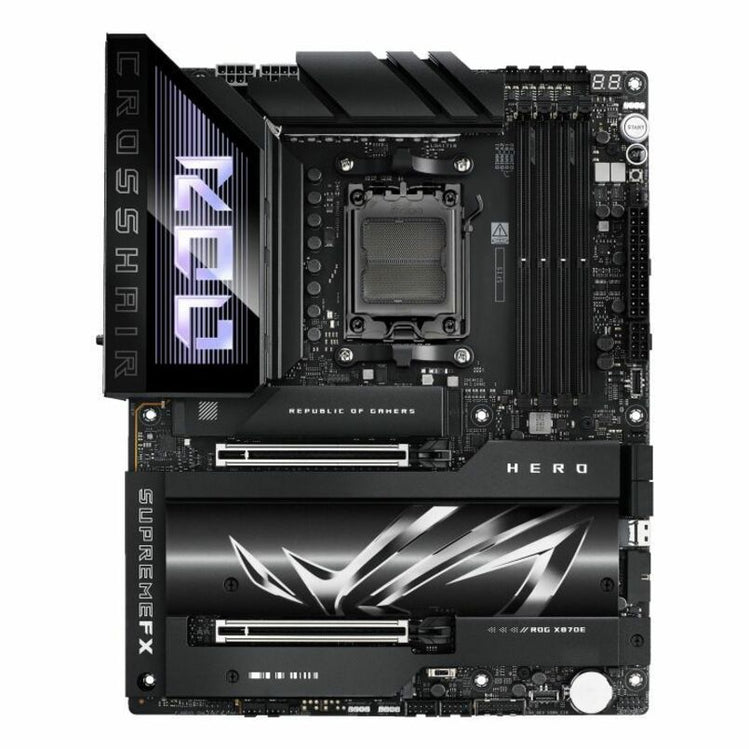 ASUS ROG CROSSHAIR X870E HERO Motherboard - AMD X870E AM5 max.192GB DDR5 ATX