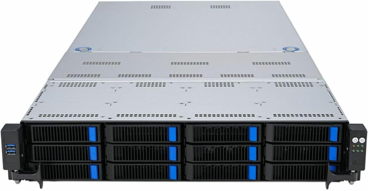 ASUS RS720-E11-RS12U-16W10G 2U Rackmount Server Barebone - LGA 4677