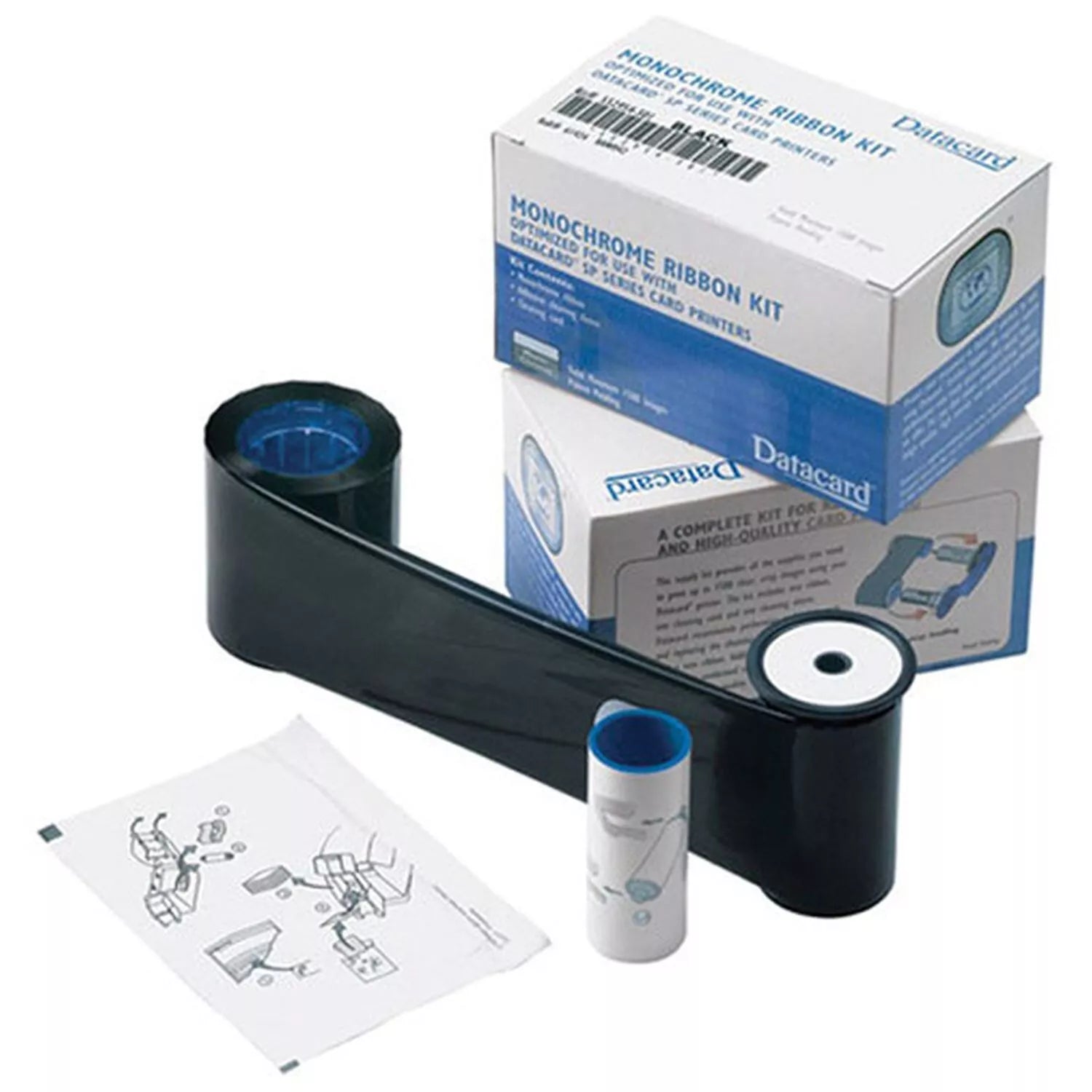 Entrust 532000-053 Graphics Monochrome Ribbon Kit in Black, HQ 1500 Card Yield