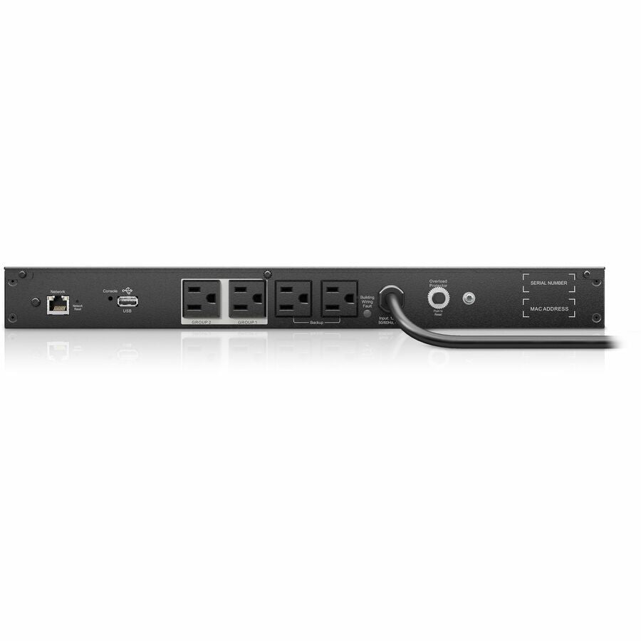 APC SCL500RM1UNC Smart-UPS, Line Interactive, 500VA, Lithium-ion, Rackmount 1U