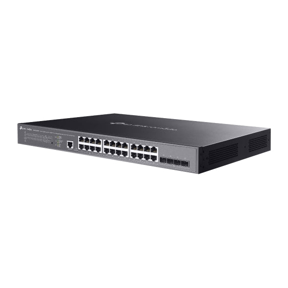 TP-Link SG3428XMPP Omada 24-Port Gigabit and 4-Port 10GE SFP+ L2+ Managed Switch