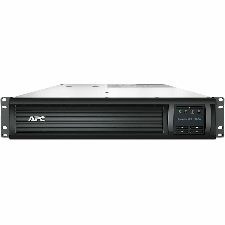 APC SMT3000RM2UNC Smart-UPS, Line Interactive, 3kVA, Rackmount 2U, 120V - Black