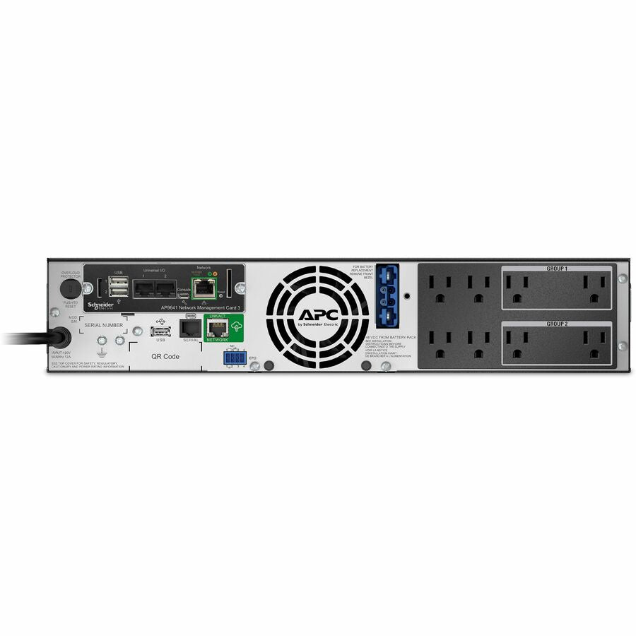 APC SMX1000CNC Smart-UPS X, Line Interactive, 1000VA, Rack/tower convertible 2U