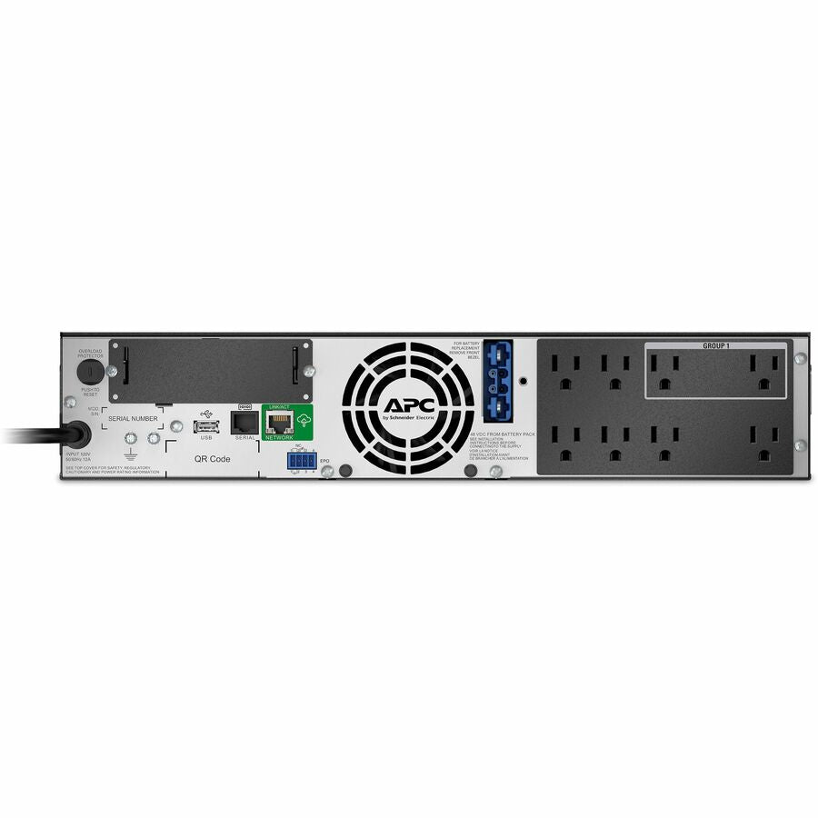 APC SMX750C Smart-UPS X, Line Interactive, 750VA, Rack/tower convertible 2U,120V