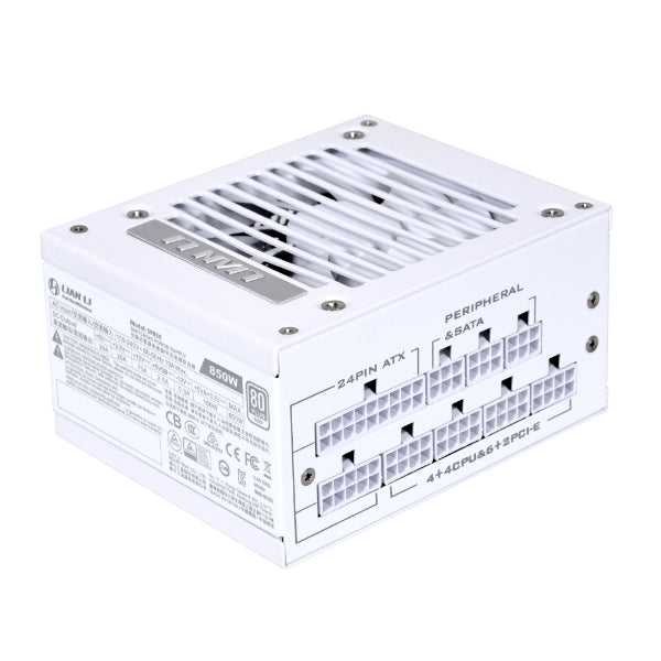 Lian-Li SP850 W Power Supply - 850W APFC 80+ GOLD Full modular SFX White Retail