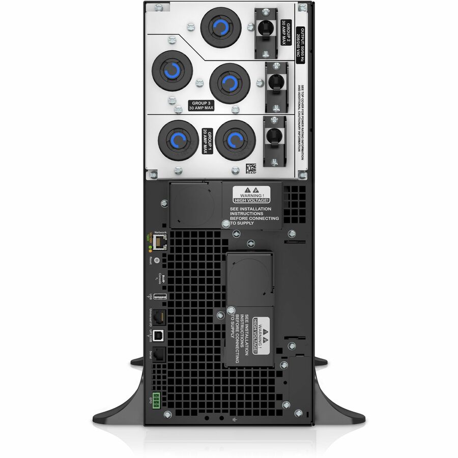 APC SRT6KXLT Smart-UPS On-Line, 6kVA/6kW, Tower, 208V, 2x L6-20R+3x L6-30R NEMA