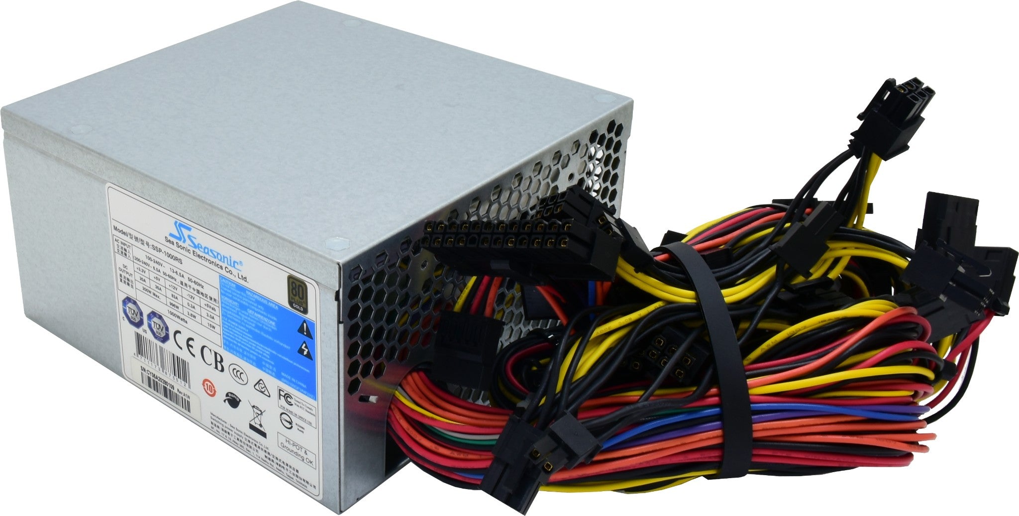 Seasonic SSP-650RS Power Supply - 650W 80+Gold ATX 12V APFC 50 60Hz 100-240VAC