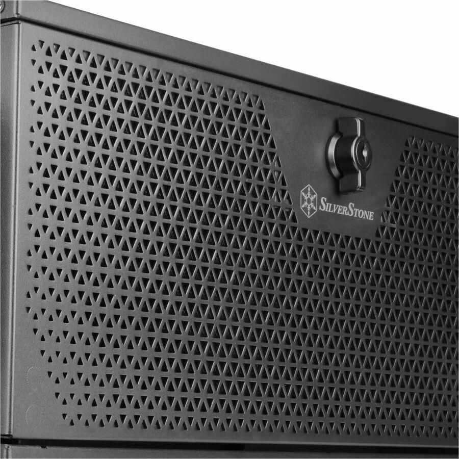 SilverStone SST-RM44 4U RackMount Server ATX Chassis Liquid Cooling Comp 4x 2.5"