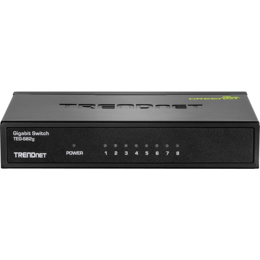 TRENDnet TEG-S82g 8-Port Gigabit GREENnet Switch, Ethernet Network Switch