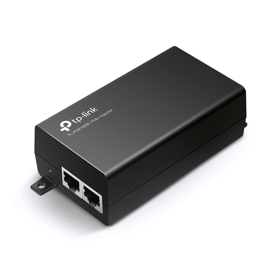 TP-LINK TL-PoE160S - 802.3at/af Gigabit PoE Injector - Non-PoE to PoE Adapter