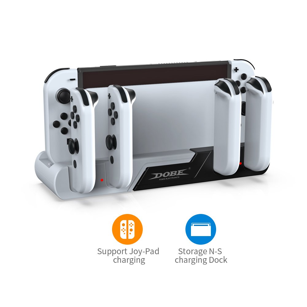 DOBE TNS-0122D Switch Controller Charging Dock Station Compatible with Nintendo