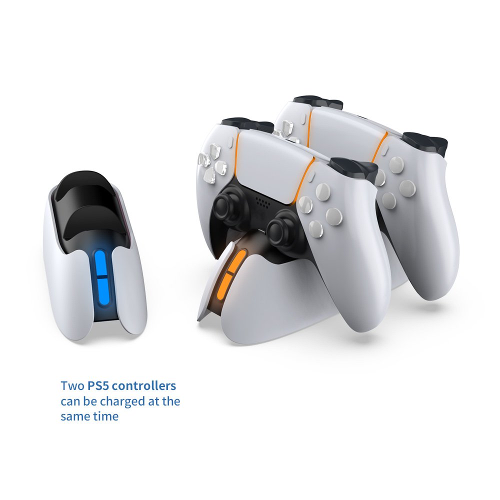 DOBE TP5-05103 PS5 Charging Station, Controller Charger for Playstation 5