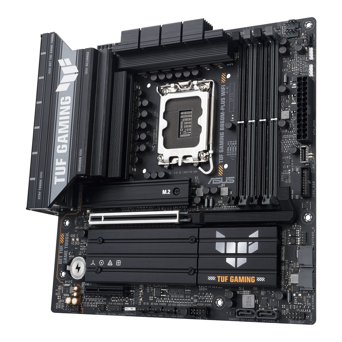 ASUS TUF GAMING B860M-PLUS WIFI Motherboard - B860 LGA1851 Max.192GB DDR5 mATX