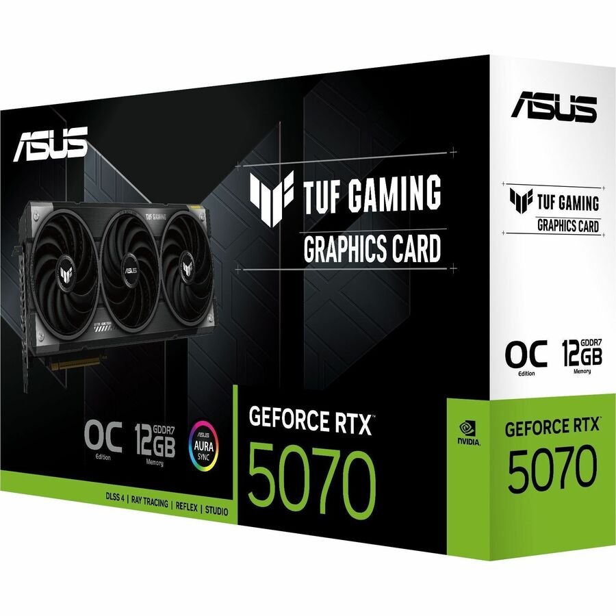ASUS TUF-RTX5070-O12G-GAMING GeForce RTX 5070 12G GDDR7 - Graphic Card