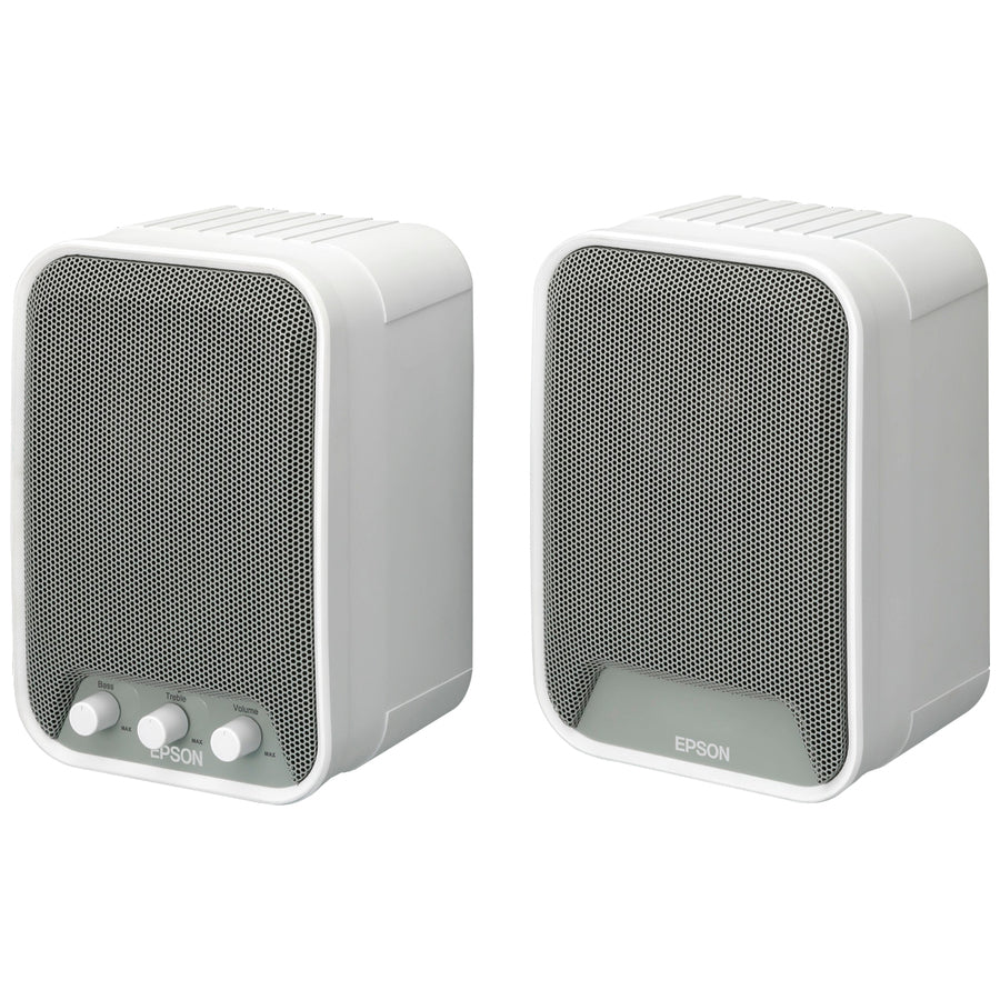 Epson V12H467020 ELPSP02 2.0 Speaker System - 30 W RMS - White - 80 Hz to 20 kHz