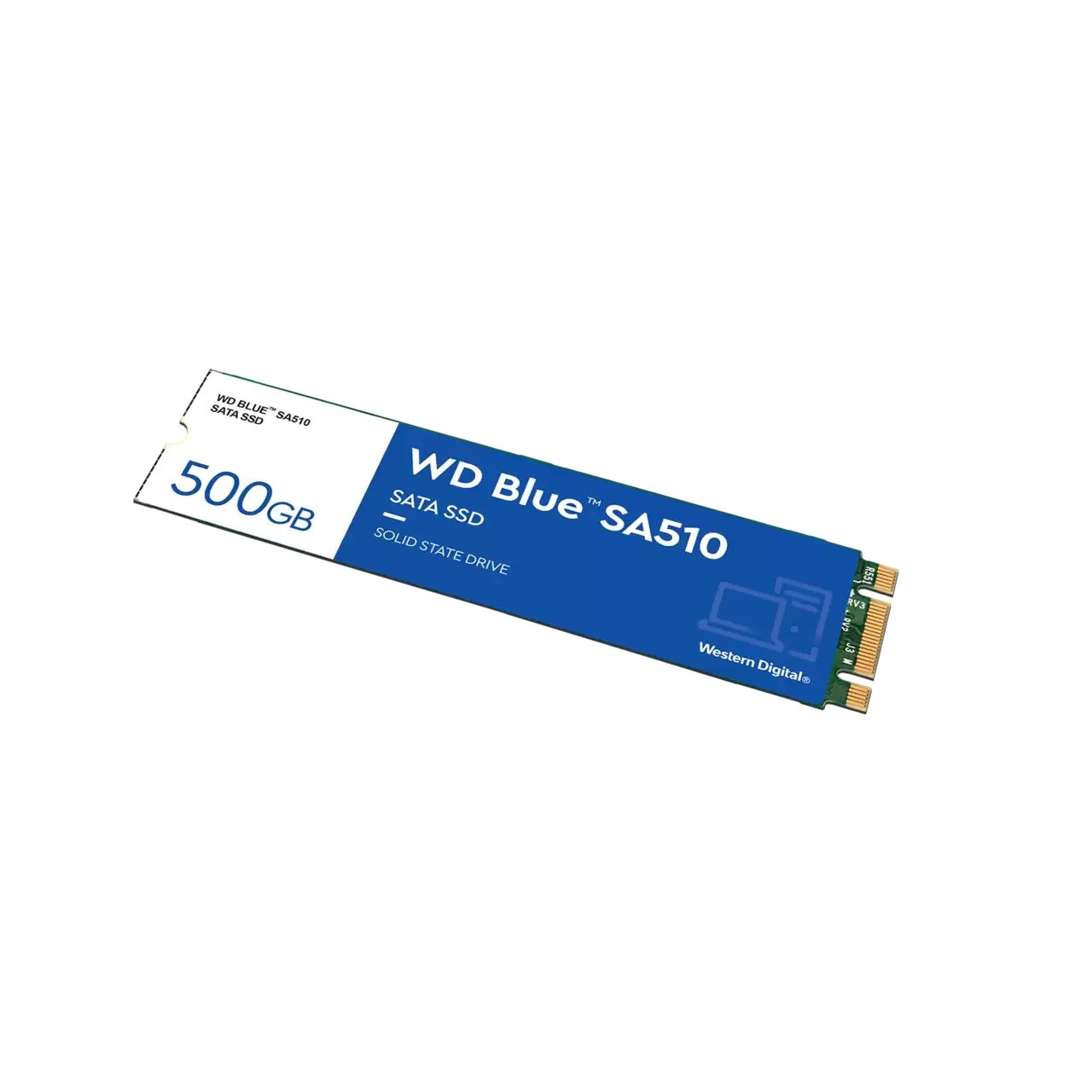 Western Digital WDS500G3B0B SSD - 500GB M.2 2280 SATA III Blue SA510 Retail