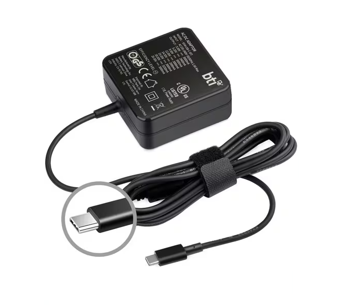 BTI X3U23AV-BTI 65W TYPE-C AC ADAPTER - Compatible OEM 1HE08AA#ABA