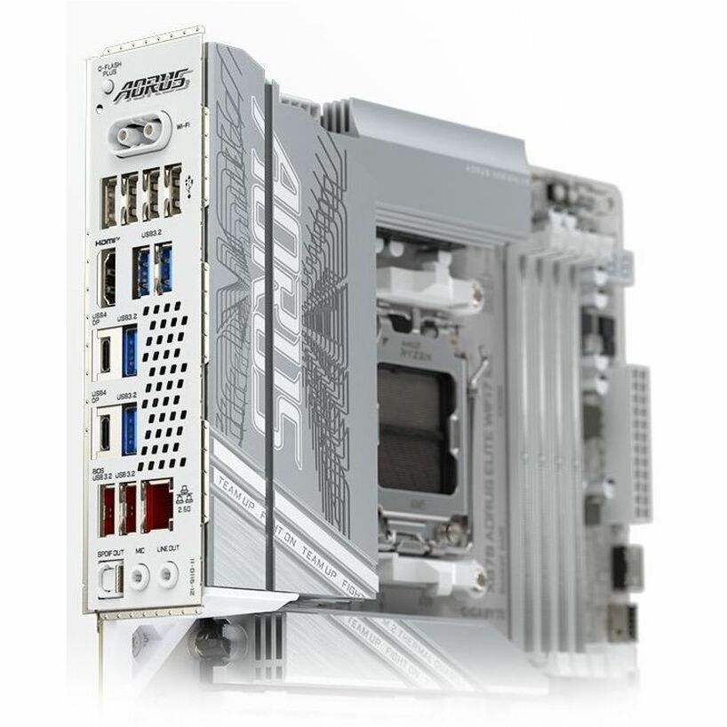 Gigabyte X870 A ELITE WF7 ICE Motherboard -AMD X870 AM5 Max256GB DDR5 ATX Retail