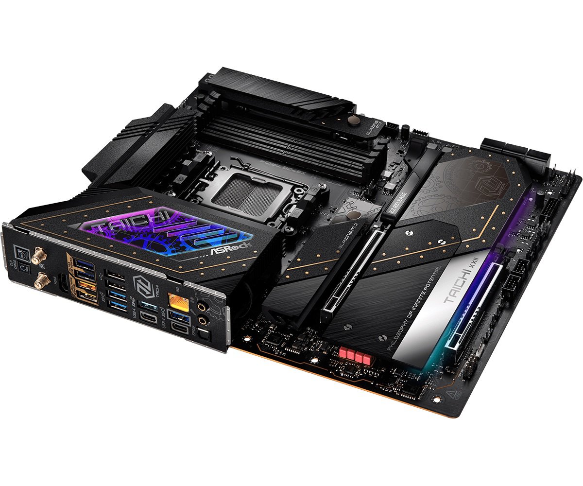 ASRock X870E Taichi Motherboard - X870E AM5 256GB DDR5 EATX Retail