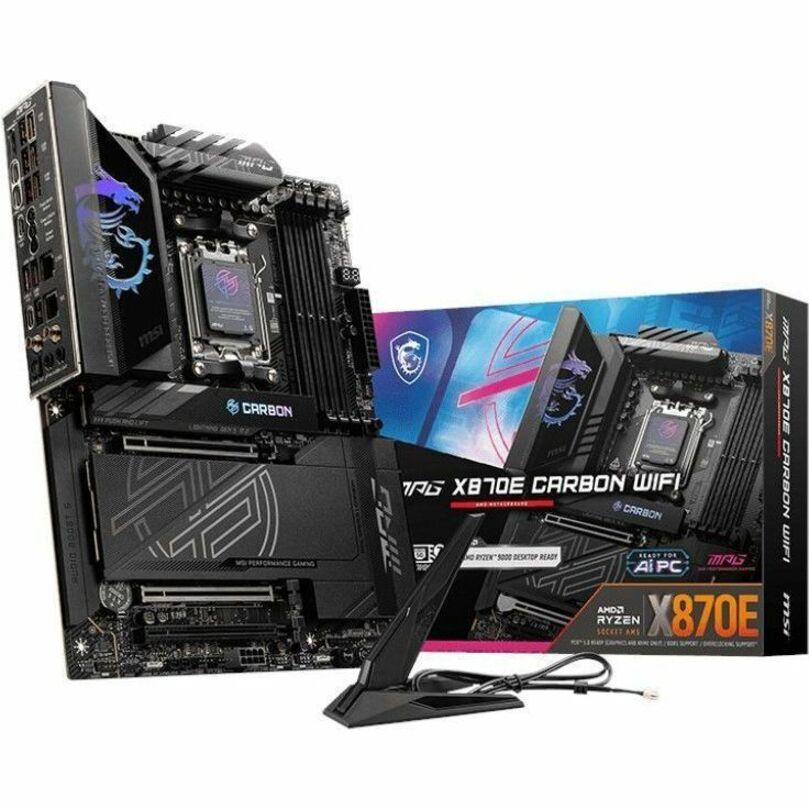 MSI X870ECARBONWIFI7 MPG X870E CARBON WIFI Gaming Desktop Motherboard