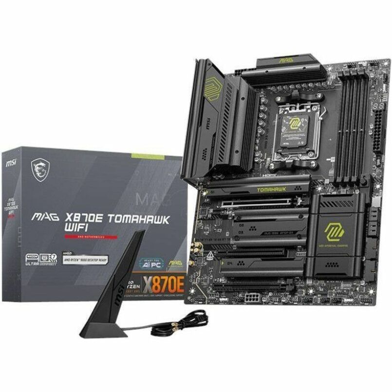 MSI X870ETMAHAWKWIFI MAG X870E TOMAHAWK WIFI Gaming Desktop Motherboard
