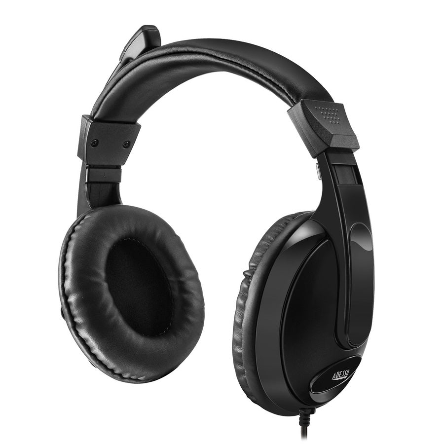 Adesso XtreamH5 - 3.5mm Stereo Headset with Microphone - Noise Cancelling