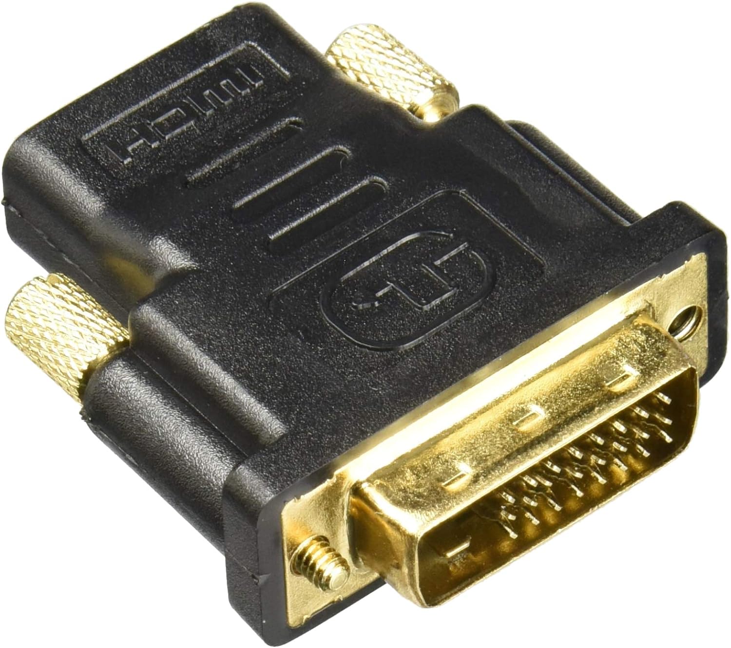 Rocstor Y10C126-B1 HD Video Autio Female to DVI-D Male Adapter Black Retail