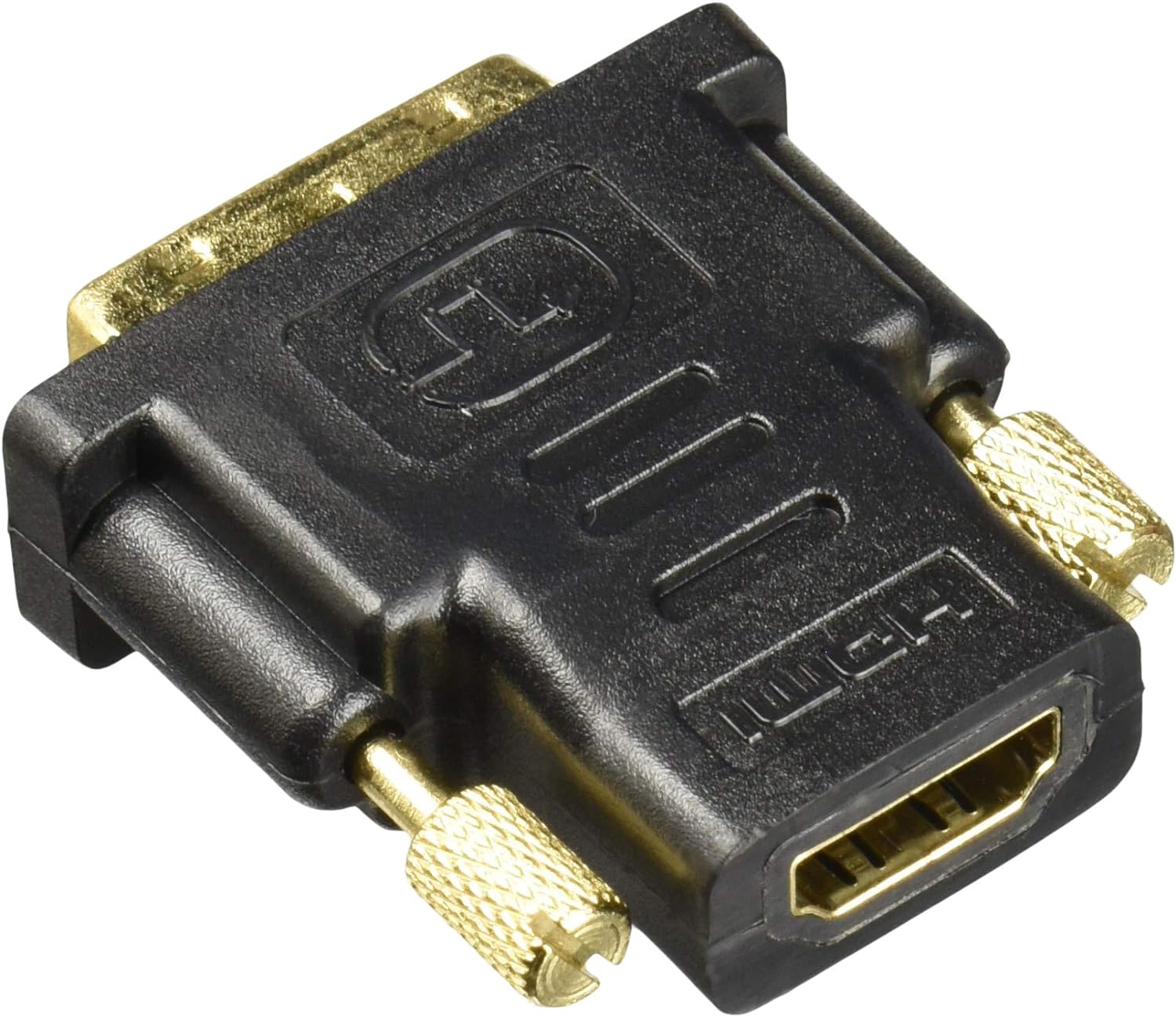 Rocstor Y10C126-B1 HD Video Autio Female to DVI-D Male Adapter Black Retail