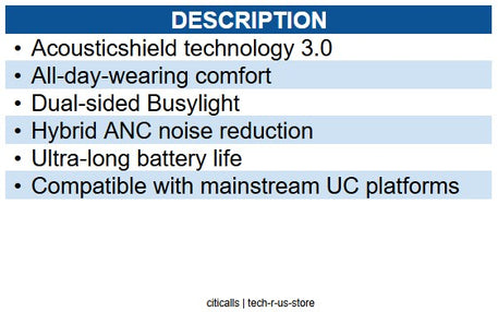 Yealink YEA-BH74-WCS-UC-USB 1208684 BH74 WITH STAND UC USB C/A