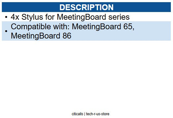 Yealink YEA-MB-STYLUS-4A 330100058002 4x Stylus for MB series