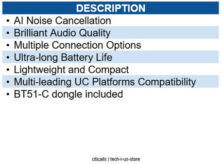 Yealink YEA-SP92-DONGLE-USB 1308169 SP92 USB-C/A with BT Dongle