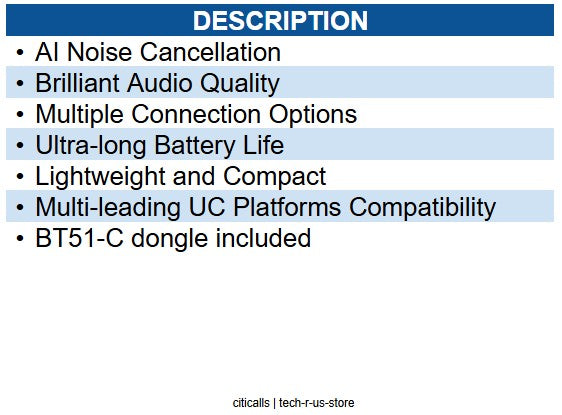 Yealink YEA-SP92-DONGLE-USB 1308169 SP92 USB-C/A with BT Dongle