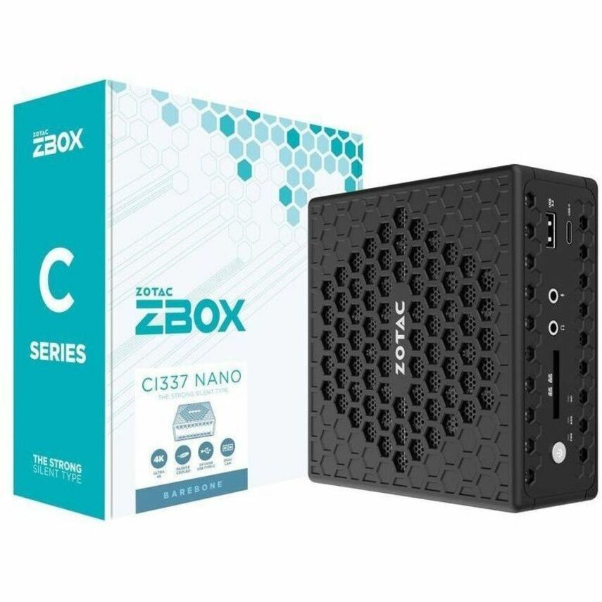 Zotac ZBOX-CI337NANO-U ZBOX nano Barebone System - Mini PC