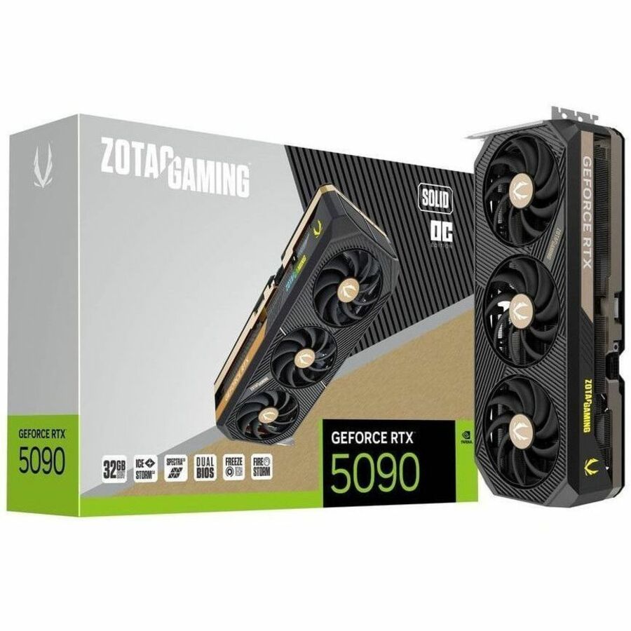 Zotac ZT-B50900J-10P NVIDIA GeForce RTX 5090 32GB GDDR7 7680x4320 3x DP HDI- GPU
