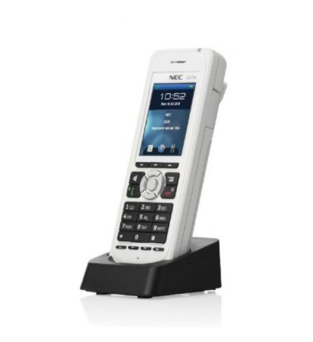 NEC Q24-FR000000136020 G577 IP DECT Handset White 2" LCD Belt Clip SOS Drop Res