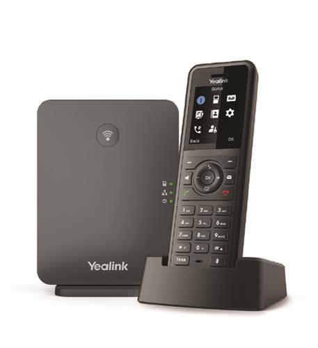 Yealink W77P1302027 Ruggedized DECT Handset Phone Bundle W57R + W70 Base Station