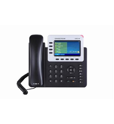 Grandstream GS-GXP2140 Enterprise HD PoE IP Telephone USB Color LCD Display