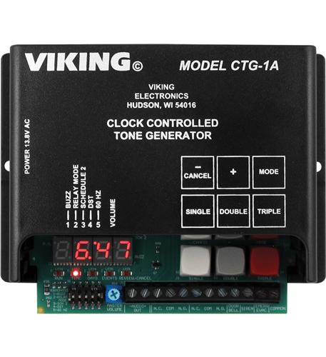 Viking CTG-1A Clock Controlled Tone Generator Emergency Siren Chime