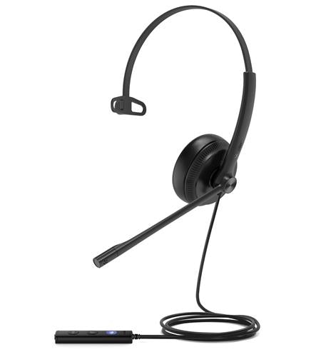 Yealink UH34-LITE-MONO-TEAMS FOAMY Ear Cushion USB Wired Headset Plug and Play