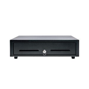 Star Micronics 37965560 CD3-1313BK45-S2 Cash Drawer Black 13Wx13D 4Bill-5Coin 2Media