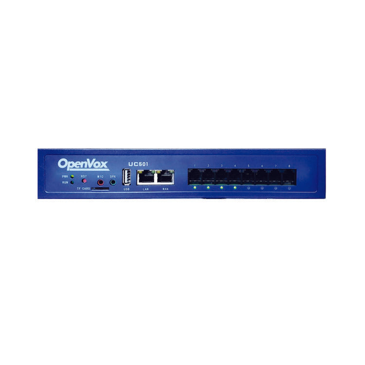 UC501-40 FreePBX Mini UC  IP PBX 300 Users 60 Calls 4 FXS 0 FXO