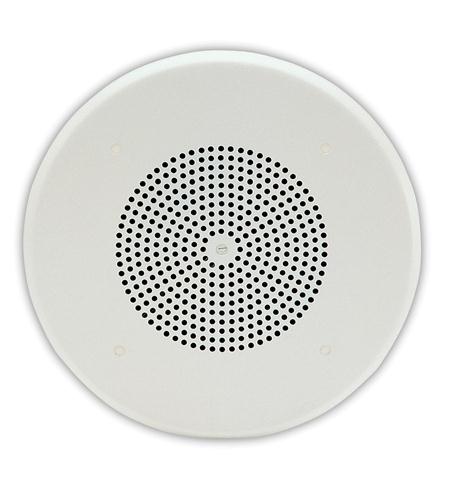 Valcom V-1020C 1 Watt One Way Round 8in White Ceiling Speaker Built In Amplifier