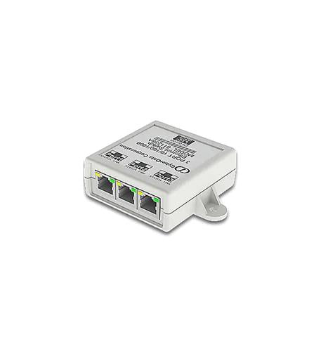 Cyberdata 3 Port Gigabit Ethernet Switch Full Duplex Low Power RoHS Compliant