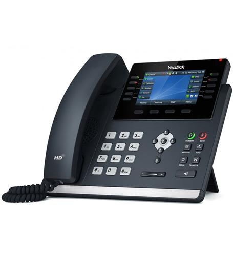 Yealink SIP-T46U Unified Firmware Enhanced PoE SIP Handset Phone Color Display