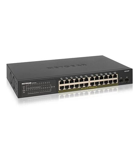 Netgear GS324TP-100NAS 24 Port PoE+ Gigabit Ethernet Smart Managed Switch