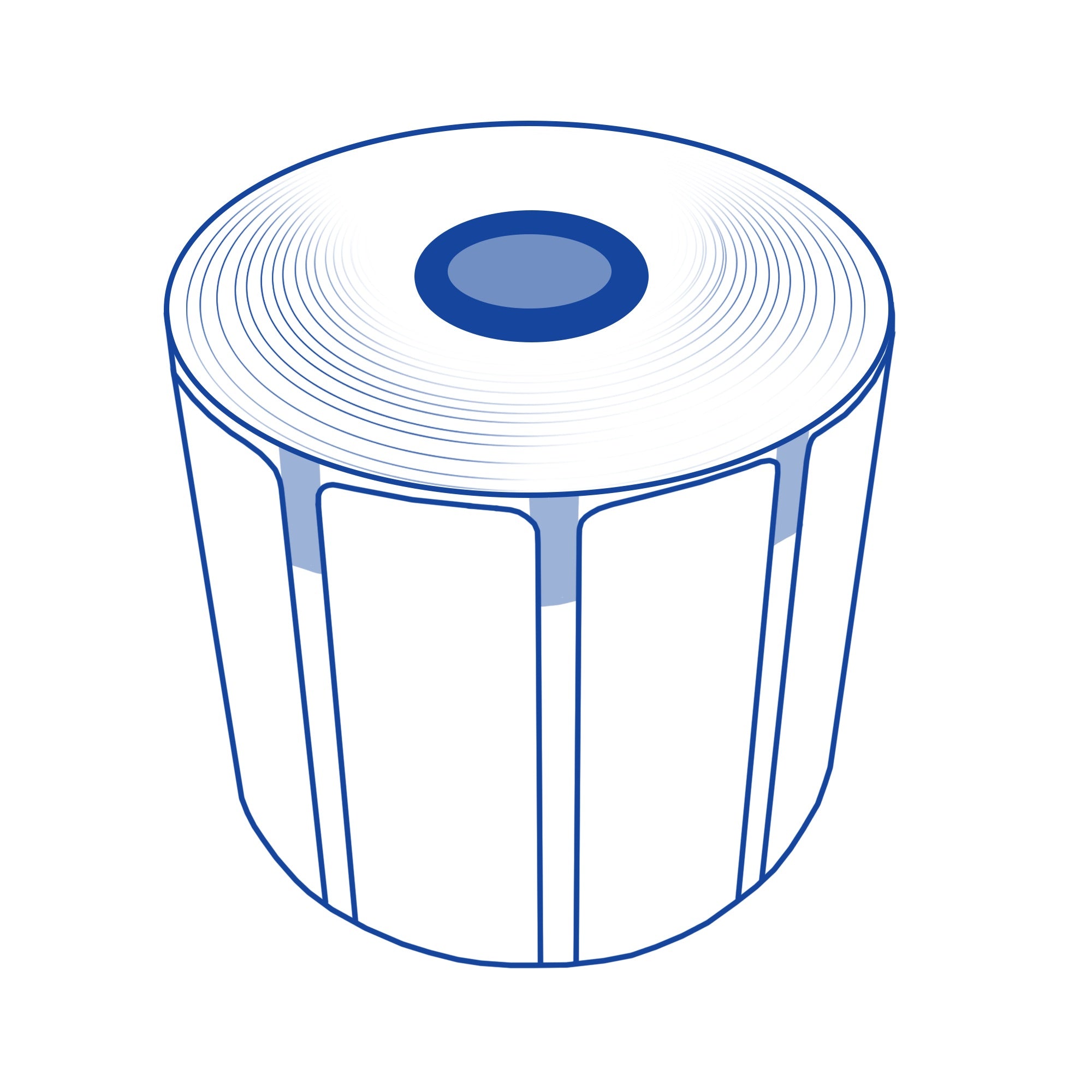 Star Micronics 37967440 TRL111-4x6-BM-D100-C31 12PK Label Paper for TSP800
